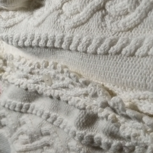 Like New, Baby Gap 3-6 Months Cable Knit Sweater Footed Onesie Coverall - Picture 10 of 13